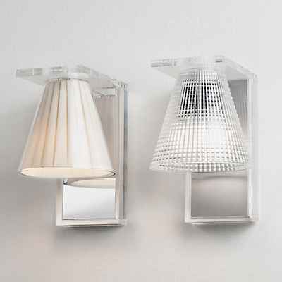 Kartell Light-Air, Wandleuchte mit Prägung, Glasklar - Bild 3