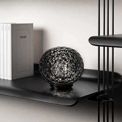 Kartell Mini Planet, Tischleuchte, Dimmbare Batterieversion, Bernstein, Ø 16 cm - Bild 3