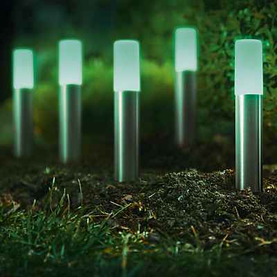 Ledvance Endura Garden Pole Sockelleuchte LED Smart+, Starterset - 5er Set