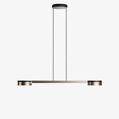 Light Point Blade S2 Pendelleuchte LED, schwarz/gold , Lagerverkauf, Neuware