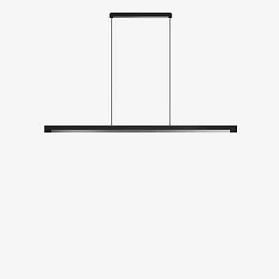 Light Point Inlay Linear Pendelleuchte LED, schwarz/silber - 140 cm günstig online kaufen