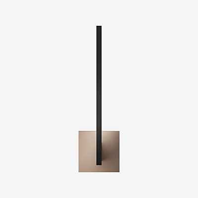 Light Point Inlay Linear Wandleuchte LED, schwarz/gold - 36 cm günstig online kaufen