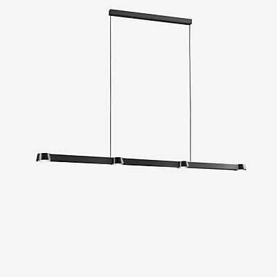 Light Point Optic Linear Pendelleuchte LED, carbonschwarz - 150 cm günstig online kaufen