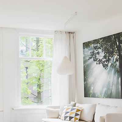 Lightswing Deckenschiene - 1-flammig, Schwarz Matt - 110 Cm