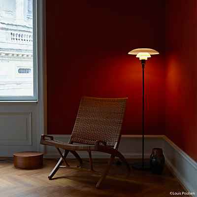 Louis Poulsen PH 3½ - 2½ Stehleuchte, messing