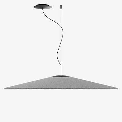 Luceplan Koine Pendelleuchte LED, grau - ø110 cm - Push/Dali günstig online kaufen