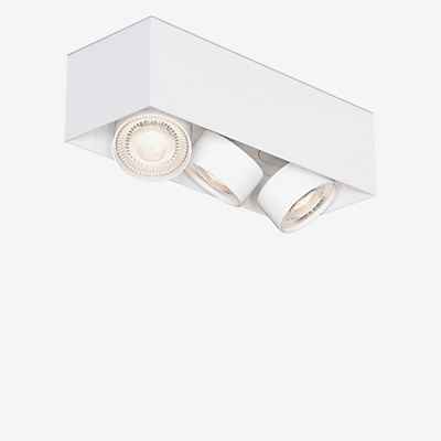 Mawa Wittenberg 4.0 Deckenleuchte LED 3-flammig - kopfbündig, weiß matt - 2.700 K - Casambi - 12°