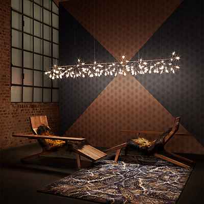 Moooi Heracleum Endless Pendelleuchte LED, Nickel günstig online kaufen