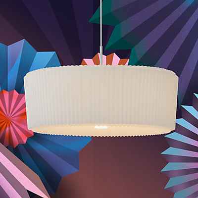 Moooi Plie Plisse Pendelleuchte LED, ø60 cm