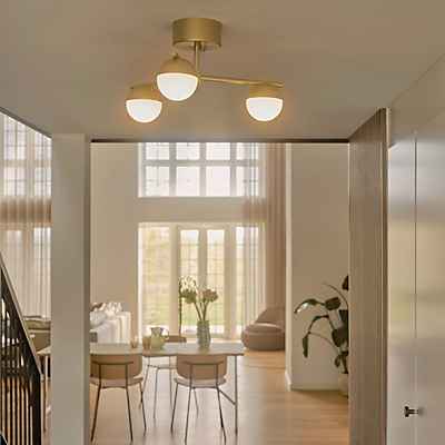 Nordlux Contina Deckenleuchte, messing