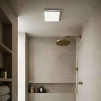 Nordlux Oja Square Deckenleuchte LED, chrom - IP54