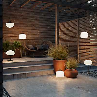 Nordlux Sponge Pollerleuchte LED mit Erdspieß, schwarz/weiß , Lagerverkauf, Neuware