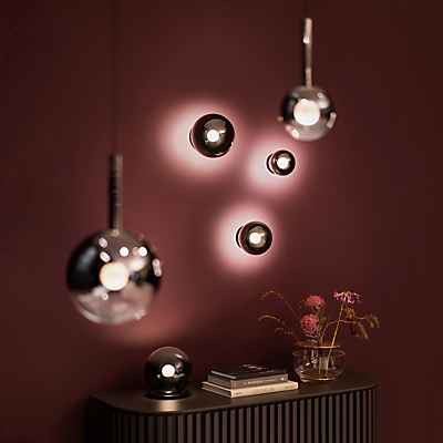 Occhio Luna Scura 125 Flat Air Wandleuchte LED, dark chrome günstig online kaufen