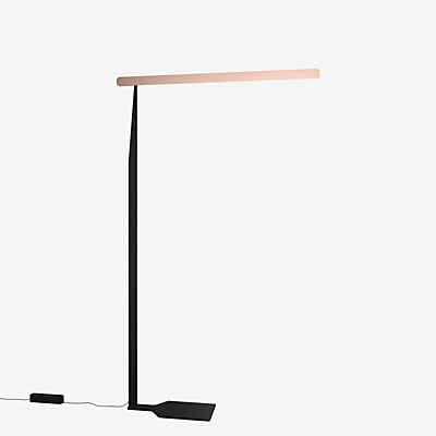 Occhio Mito Terra Variabel Stehleuchte LED, Kopf gold matt/Body schwarz matt