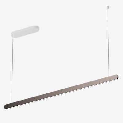 Occhio Mito Volo 140 Fix Up Room Pendelleuchte LED, Kopf phantom/Baldachin weiß matt - DALI