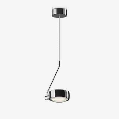 Occhio Sento Filo 280 Fix Up D Pendelleuchte LED, Kopf chrom glänzend/Body chrom glänzend/Baldachin chrom glänzend - 2.700 K