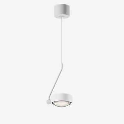 Occhio Sento Filo Var Up E Pendelleuchte LED, Kopf weiß matt/Body weiß matt/Baldachin weiß matt - 3.000 K