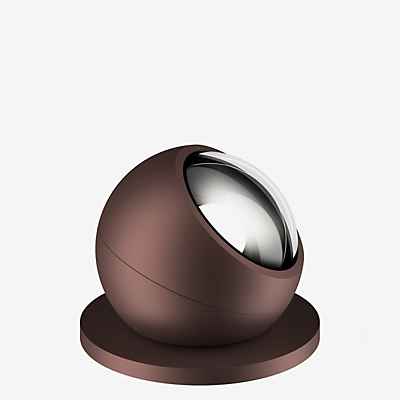 Occhio Sito Basso Volt S80 Bodenstrahler LED Outdoor, Kopf maroon/Fuß maroon - 2.700 K