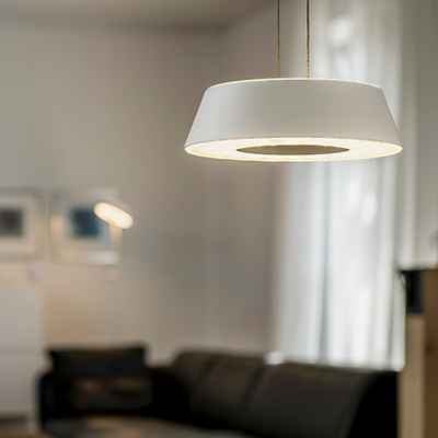 Oligo Glance Pendelleuchte LED, grau matt günstig online kaufen