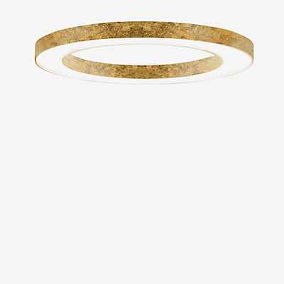 Panzeri Silver Ring Deckenleuchte LED, gold, 123 cm