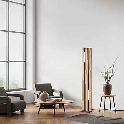 PAUL NEUHAUS Q-Akustik Stehleuchte LED, Holz