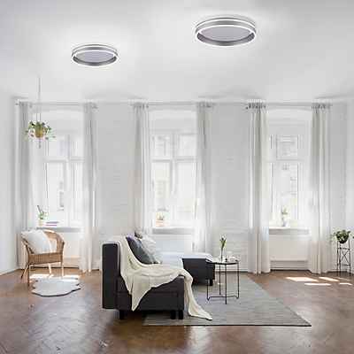 Paul Neuhaus Q-Vito Deckenleuchte Led, Silber - 40 Cm