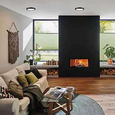 Paulmann Abia Deckenleuchte LED rund, nachtblau