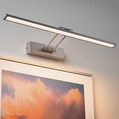 Paulmann Beam Sixty LED-Bilderleuchte in Nickel günstig online kaufen