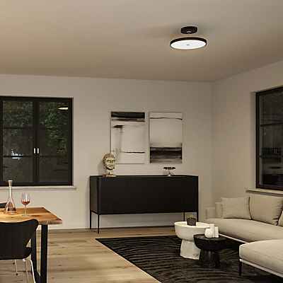 Paulmann Hildor Deckenleuchte LED, schwarz