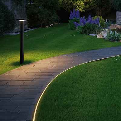 Paulmann Plate Pollerleuchte LED für Plug & Shine System, anthrazit
