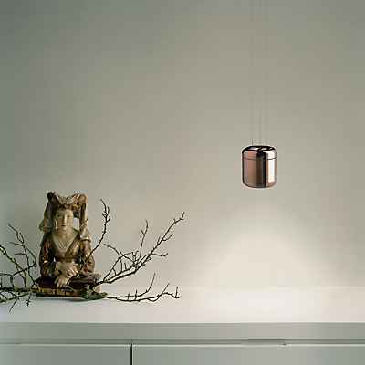 Serien Lighting Cavity Pendelleuchte LED, bronze - 12,5 cm - 2.700 K - phasendimmbar