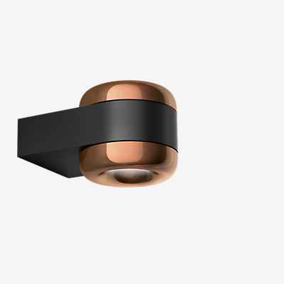 Serien Lighting Cavity Wandlleuchte LED, schwarz/bronze - Dali günstig online kaufen