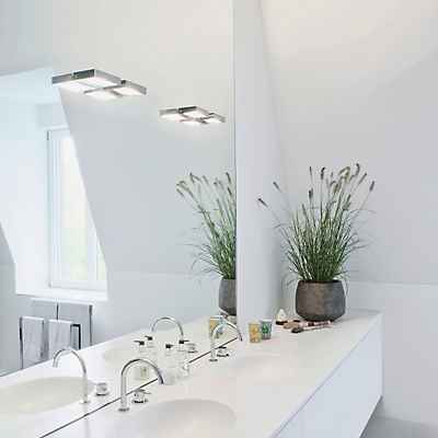 Serien Lighting SML² Wandleuchte LED, body weiß/glas satiniert - 30 cm - 2.700 K - phasendimmbar