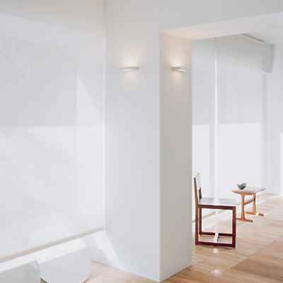 Serien Lighting SML Wandleuchte, body chrom glänzend/glas satiniert - 13 cm