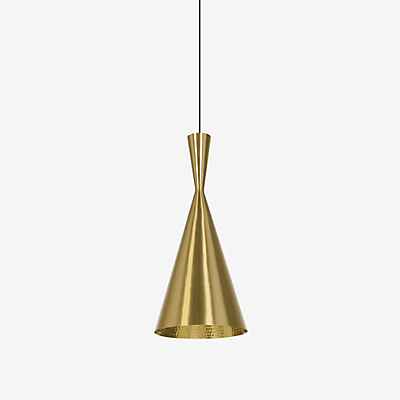 Tom Dixon Beat Tall Pendelleuchte LED, Messing günstig online kaufen