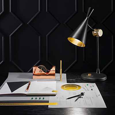 Tom Dixon Beat Tischleuchte LED, schwarz günstig online kaufen