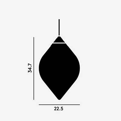 Tom Dixon Flare Top Pendant LED Pendelleuchte Silber - Bild 4