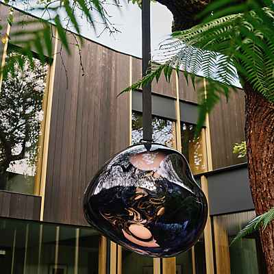 Tom Dixon Melt Akku-Boden- und Pendelleuchte LED, rauch