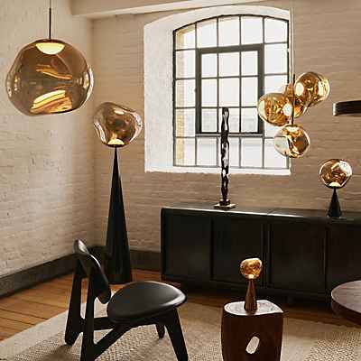 Tom Dixon Gold - Tischleuchte Melt - Geblasenes Polycarbonat - Designer - Bild 3
