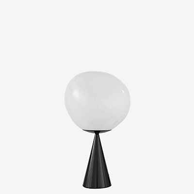 Tom Dixon Melt Cone Fat Tischleuchte LED, schwarz/opal günstig online kaufen