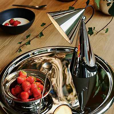 Tom Dixon Silbern Pose Portable Silver Led Un - Bild 5