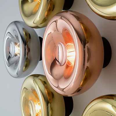 Tom Dixon Void Wand- & Deckenleuchte, Edelstahl , Auslaufartikel