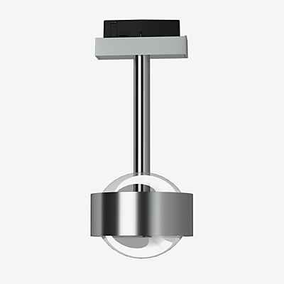 Top Light Puk Mini Eye Ceiling Deckenleuchte LED für Mini Track Schiene, chrom matt - Linse klar