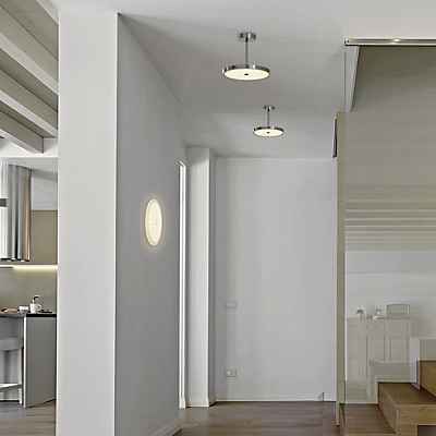 Top Light Sun Deckenleuchte ø21 cm Downlight LED, anthrazit/Stab Chrom glänzend