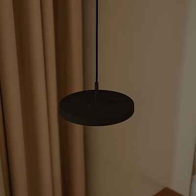 Umage Asteria Micro Pendelleuchte LED, schwarz - Cover schwarz