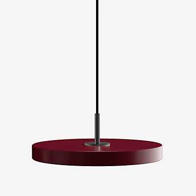 Umage Asteria Mini Pendelleuchte LED, rot - Cover schwarz - Ra 93 günstig online kaufen