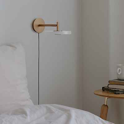 Umage Asteria Wandleuchte Led, Perlweiß - 25 Cm - Mit Stecker