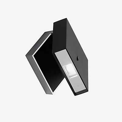 Vibia Alpha 7940/7942 Wandleuchte LED, schwarz/chrom günstig online kaufen