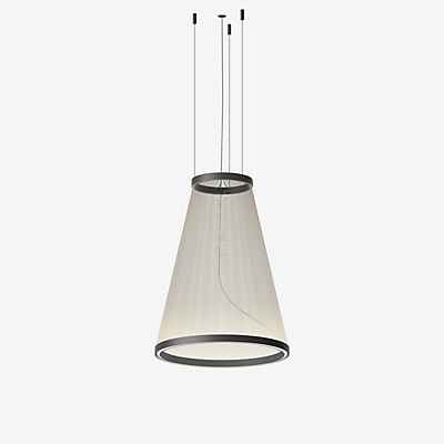 Vibia Array Pendelleuchte LED konisch, beige - Casambi günstig online kaufen