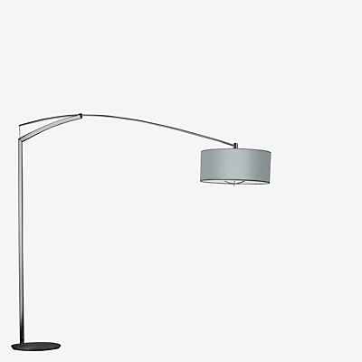 Vibia Balance Bogenleuchte, graphit - Schirm Aluminium - 215 cm günstig online kaufen